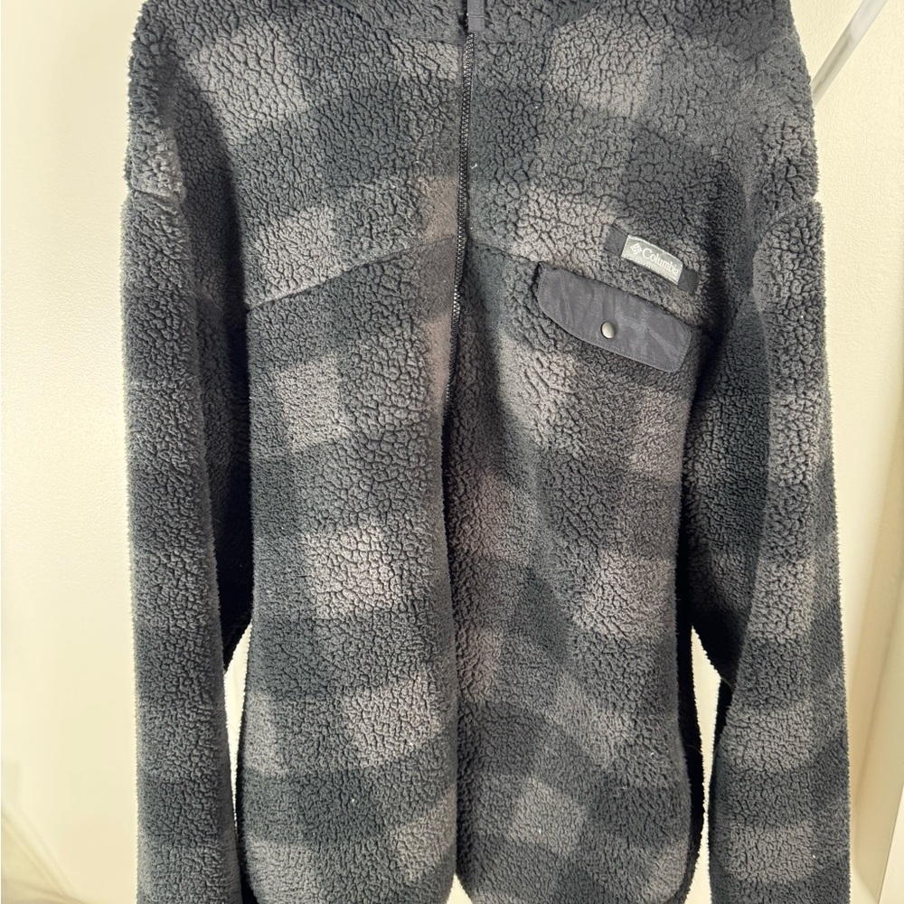 Columbia Black Sherpa Jacket